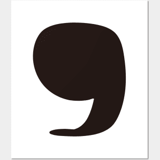 Comma Posters and Art